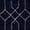 Navy Blue Silver, variant on Marilyn Monroe Glam Collection Area Rug - Trellis (3' 1" x 5' 3" Rectangle White Silver/Silver)