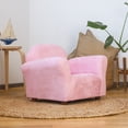 thumbnail image 3 of Sillón infantil Keet individual rosa pastel, estructura de madera, ergonómico, textura suave, en memory foam. Mueble de infancia diseñado para apoyar en el desarrollo de nuestros niños, 3 of 7