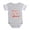 Heather Gray, variant on CafePress - Mmmbacon - Cute Infant Baby Football Bodysuit