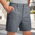 thumbnail image 2 of Clearance! ZVNAΖH Mens Stretch Golf Shorts with 5 Pockets 7 Inch Inseam Lightweight Nylon Shorts for Hiking Work Casual, 2 of 7