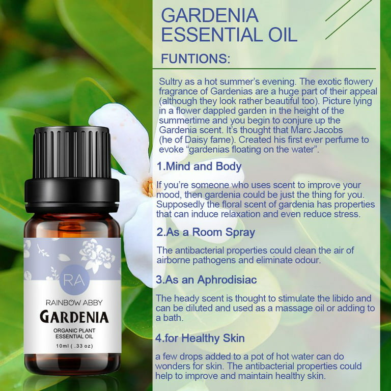 Organic Gardenia Enfleurage Oil, aka Organic Gardenia Essential Oil