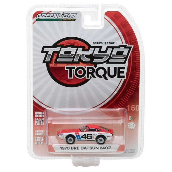 GL Tokyo Torque: 1970 BRE Datsun 240Z Racing #46 1/64 Scale
