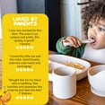 thumbnail image 2 of Baby Plate and Tray in Beige Color by Muqe Peeko with Suction and Sections, 2 of 11