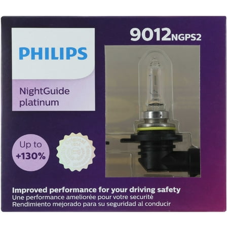 Philips Night Guide Platinum 9012 55W Two Bulbs Head Light