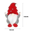 thumbnail image 3 of Christmas Cutlery Pockets Tableware Holder Santa Claus Silverware Pouch Red Utensil Pockets Reusable for Party Supplies Holiday Table Decor, 3 of 7