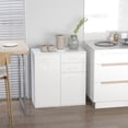 thumbnail image 2 of Armoire de Rangement Autoportante Console Buffet Table Organisateur d'Entrée, 2 of 10
