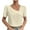 Khaki, variant on TKLPEHG Womens Tops Dressy Casual V-Neck Elegant Shirt Short Sleeve T Shirt Summer Clothes Lightweight Solid Color Loose Fashion Comfy Blouses (Army Green,L)