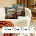 thumbnail image 6 of Cute Cat Print Pillow, Bedroom Living Room Sofa Cushion for Sofa Living Room Decoration, 18x18in (without Core), 6 of 6