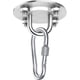 thumbnail image 1 of Gancho de techo, silla colgante, soporte de acero inoxidable premium de hasta 400kg para colgar, silla, hamaca, bolsa de perforación, entrenador, ropa de yoga, toldo Afortunado Sencillez, 1 of 4