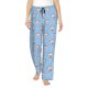 thumbnail image 1 of Balery French Bulldog Head Pantalones de pijama para mujer, pijamas ultraligeros, pantalones de estar por casa-X-Large, 1 of 6