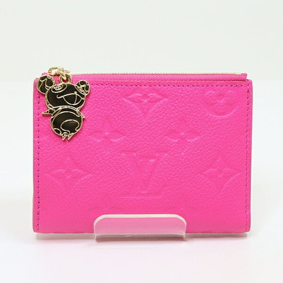 Pre-Owned Louis Vuitton LV x TM Portefeuille Lisa M14087 Pink Takashi Murakami...