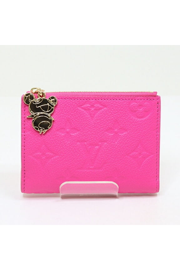 Pre-Owned Louis Vuitton LV x TM Portefeuille Lisa M14087 Pink Takashi Murakami...