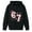 Swt 174# Black, variant on WAYUTE Sweatshirts for Girls Long Sleeve Hooded Sweatshirt Comfort Soft Casual Pullover with Pocket for Play and School Sports Outwear