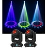 (2) Chauvet DJ Intimidator Beam 140SR DMX Moving Head Beam Club/Stage Lights