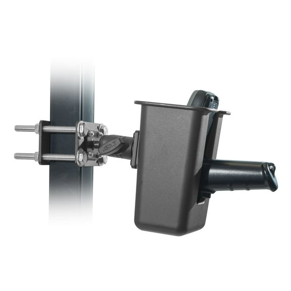 iBOLT XL Barcode Scanner Forklift Pillar Mount for Extra Large Barcode Scanners, Aluminum and Composite
