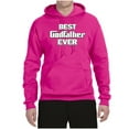 thumbnail image 2 of Wild Bobby, Funny Best Godfather Ever, Pop Culture, Unisex Graphic Hoodie Sweatshirt, Fuschia, Large, 2 of 3