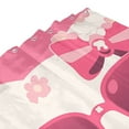 thumbnail image 6 of Hello Kitty Shower Curtain, Waterproof Bathroom Shower Curtains, Washable Cloth Shower Curtain With 12 Hooks, 72 "W X 72" L, 6 of 9