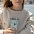 thumbnail image 4 of Daisy Tumbler 20 oz Travel Coffee Mug Daisy Skinny Tumblers with Lid and Straw Stainless Steel Insulated Coffee Cups Daisy Lovers Gifts for Women Girls, 4 of 6