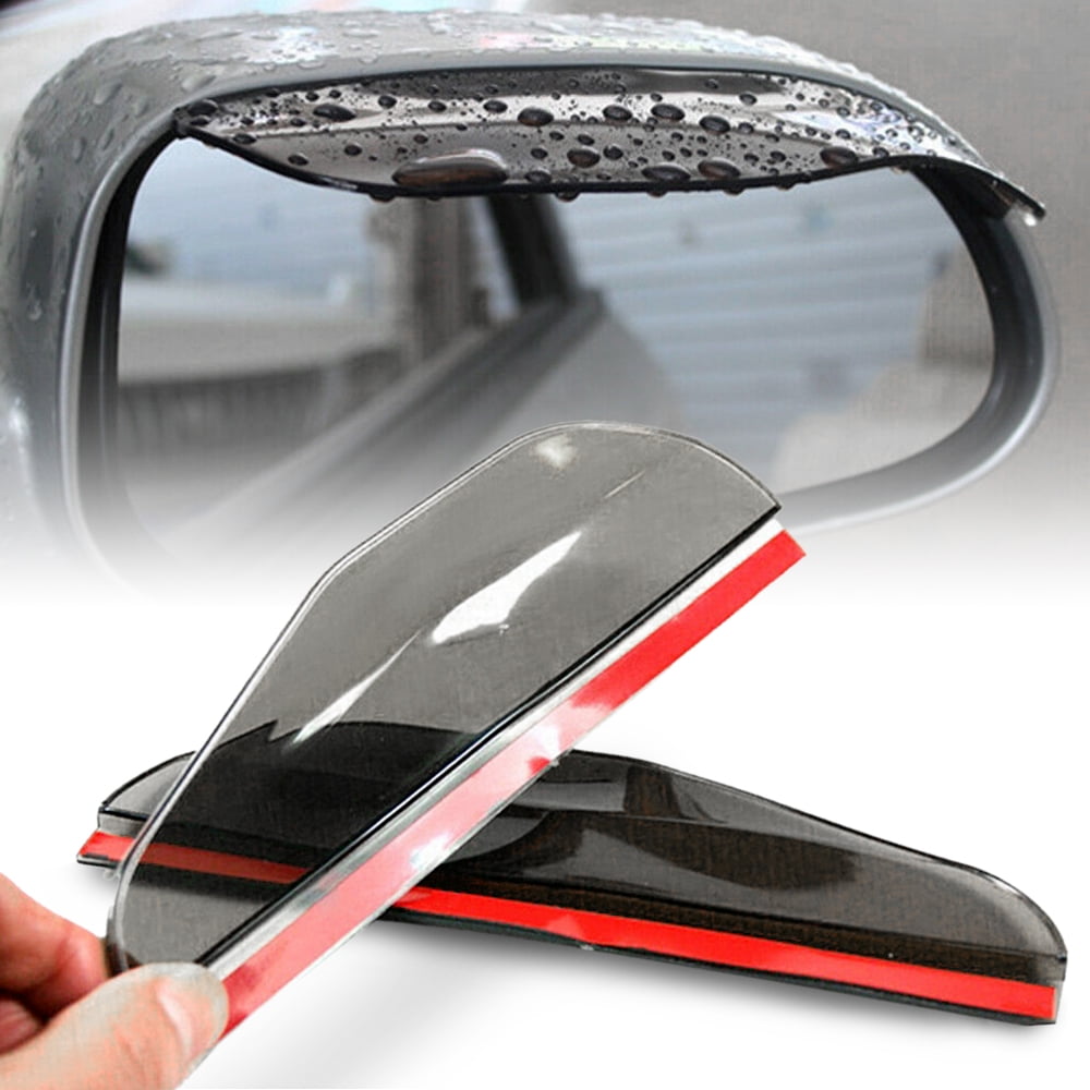 2 Pcs Rear View Mirror Rain Visor Rain Board Eyebrow Guard Car Rear View Mirror Visor Guard for Cars SUV Truck Rear View Mirror Cover Accessories 