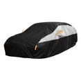 thumbnail image 3 of koolsoo Car Cover Driver Side Zipper Dustproof All Season Elasticized Hem Protection Black, 3 of 9