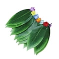 thumbnail image 2 of Sonducket de flores de hojas hawaianas, fiesta Bohemia Artificial, ropa de baile elástica hawaiana, vestido de Hula, disfraz de playa, Disfraces de disfraces árbol de flores (60 cm/23 pulgadas), 2 of 6