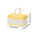 thumbnail image 3 of Dianli Car Trunk Organizer Foldable Storage Bin Collapsible Storage Box Portable Heavy-Duty Waterproof with Handles for Camping Picnic Outdoor Travel Home Garage, 3 of 6
