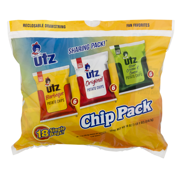 Utz Chip Pack 18 PK