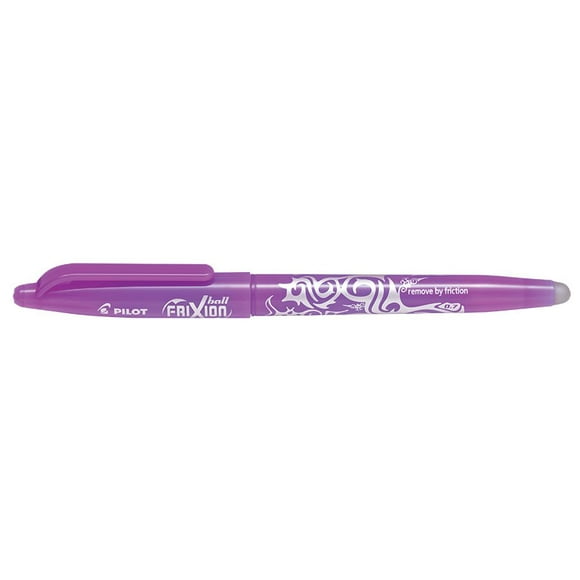 PILOT BL-FR7-LP FriXion Ball Erasable Gel Rollerball Pen Light Purple - 1 Each