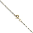 thumbnail image 3 of Solid 14K Yellow Gold Carded 0.6mm Curb with Spring Ring Lock Chain - 20", 3 of 7