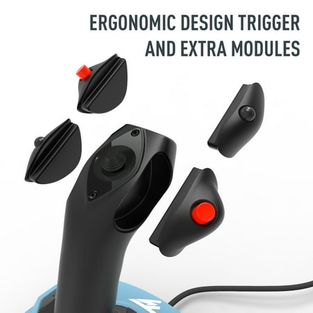 Thrustmaster TCA Modular Sidestick Controller Airbus Edition for Windows PC