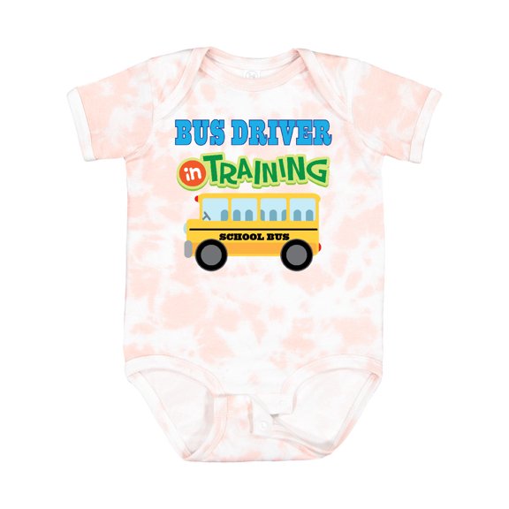 Inktastic Bus Driver in Training Boys or Girls Baby Bodysuit