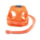 thumbnail image 1 of Arnés naranja para perro, chaleco de malla, correa naranja para perro, arneses naranjas para perro, correas para el pecho, cinturón, fácil control para mascotas, 1 of 7