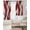 DarkRed, variant on Purple White Moire Black Out Curtains 84 Inch Long for Living Room, Modern Abstract Art Elegant Blackout Curtain Shade Thermal Insulated Window Curtains Grommet Drapes 42"x84" 2 Panels