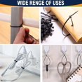 thumbnail image 5 of Nylon Cable Wire Zip Ties  for Home, Garden, Office and DIY, Black, 5 of 7