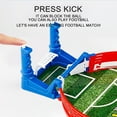 thumbnail image 3 of Mini Tabletop Foosball Game, 2-Player Soccer Toy with Scoreboard & Manual Rods, Compact Design for Kids Ages 3+, 3 of 7
