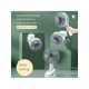 thumbnail image 3 of 1pc Usb Rechargeable Mini Fan, Small Quiet Clip-On Fan For Desk, Office, Home, 3 of 5