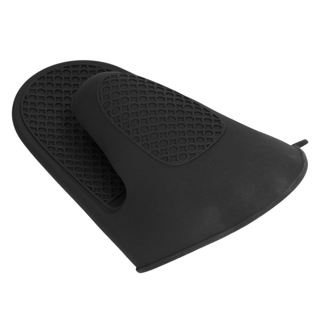 Oven Mitts, Cooking Pinch Mitts Thickened For Home Black