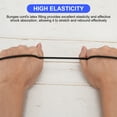 thumbnail image 4 of Uxcell 1/8"x25ft Elastic Polyester Marine Grade Bungee Cord Gravity Chair Kayak Cord for DIY Tie Downs, 4 of 7