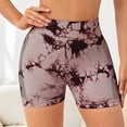 thumbnail image 3 of Gibobby Leggings cortos yoga mujer Ropa deportiva para mujer, pantalones cortos deportivos para mujer, pantalones cortos deportivos de cintura ancha, (Rosa,G), 3 of 5