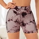 thumbnail image 3 of Gibobby Falda Shorts Mujer Ropa deportiva para mujer, pantalones cortos deportivos para mujer, pantalones cortos deportivos de cintura ancha, pantalones de Yoga para mujer, de(Rosa, S), 3 of 5
