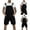 Black, variant on Awdenio Mens Casual Fashion Solid Breast Pocket Ripped Shorts Straight Type Overalls Comfortable for Beach, Going Out, and Weekend Casual