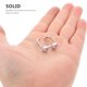thumbnail image 3 of unbranded Anillo Apilable De Aleación Con De Gafas Y Para Y Eventos Sociales, 3 of 8
