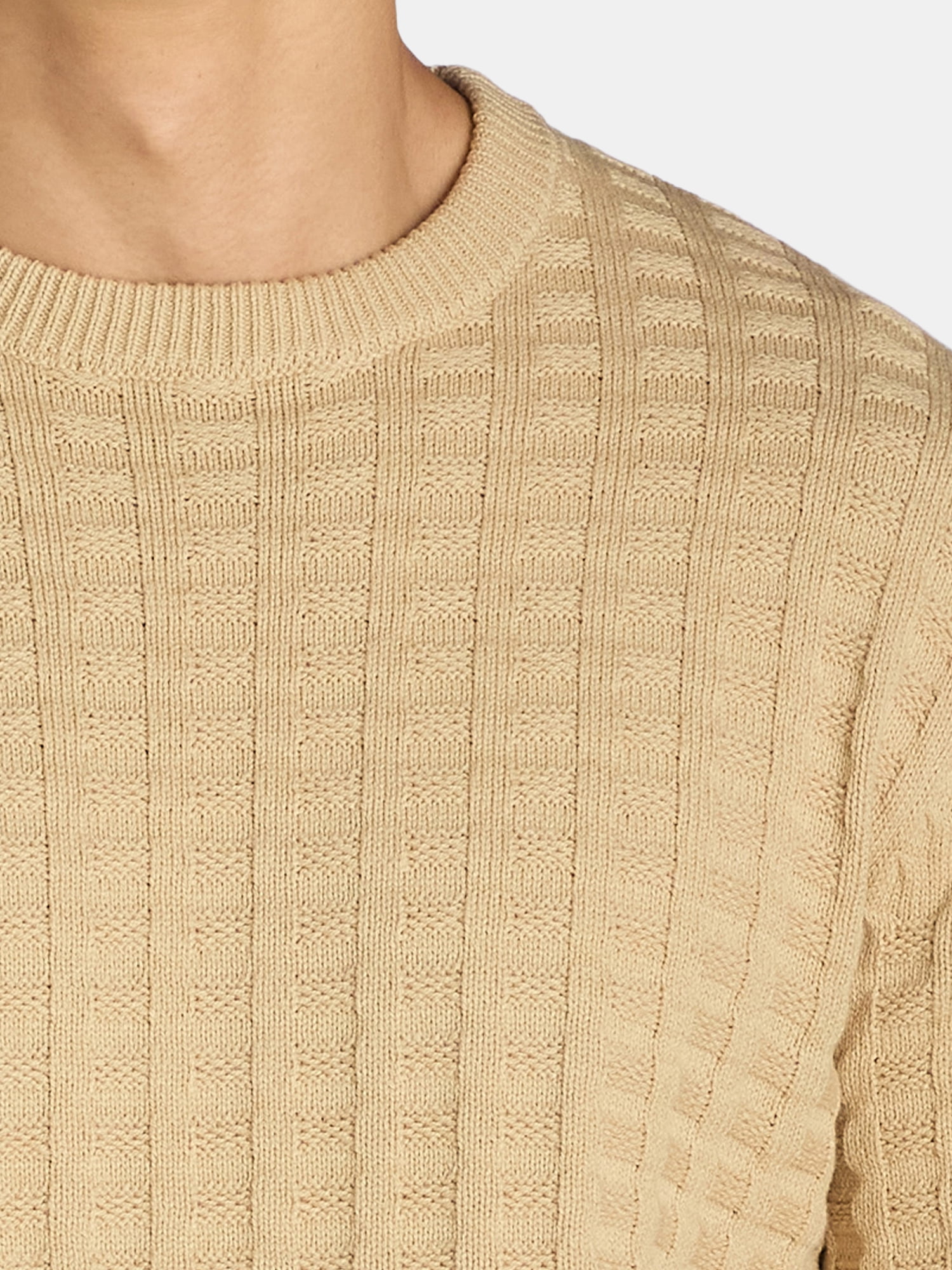 Tribekka 44 Men's Textured Crewneck Sweater, Sizes XS-3XL