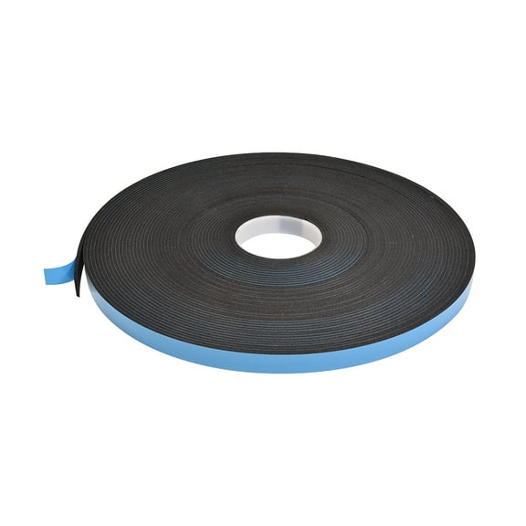 CRL 74418X14GRY Gray 1/8" x 1/4" Single Sided Foam Glazing Tape - 100 Foot Roll