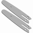 thumbnail image 1 of 2 Pack 4 Inch Manganese Steel Chainsaw Chain Guide Bars for Mini Hand Chainsaw Woodworking Garden Cutting Chainsaw, 1 of 4