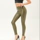thumbnail image 5 of Puntoco Moda Mujer Pantalones de cuero delgados de talle alto grandes Pantalones casuales elásticos Puntoco Puntoco-1418, 5 of 5