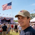thumbnail image 6 of 250th Anniversary Knitted Hat, Commemorative Men’s Fashion Cap, Soft Comfortable Patriotic Hat for Independence Day and Outdoor Celebrations, 6 of 6