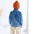 thumbnail image 6 of TAIAOJING Toddler Boy Girl Jacket Zip Up Kids Baby Warm Girls Boys Flannel Winter Sweatshirt Thick Coats Spring Fall Jackets 5-6 Years, 6 of 7
