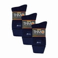 thumbnail image 2 of 3 Pairs Kids Thermal Socks | THMO | Ribbed Soft Top Fleece Fluffy Inner Warm Socks for Boys & Girls, 2 of 2
