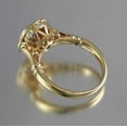 thumbnail image 2 of Forever Jewels 3Ct Round Cut Moissanite Women Bridal Engagement Ring Set 14K Yellow Gold Plated, 2 of 4